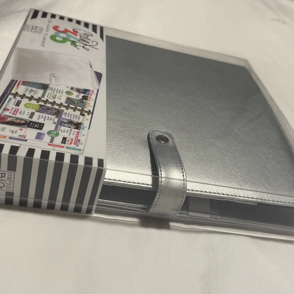 NEW The Happy Planner BIG Deluxe Cover, Silver